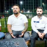 Durante le partite parliamo con Alessio Nitti, Giuseppe Pappagallo e i fratelli Mirko e Giuseppe Milella, tutti trentenni baresi originari del quartiere Madonnella: le quattro menti del torneo